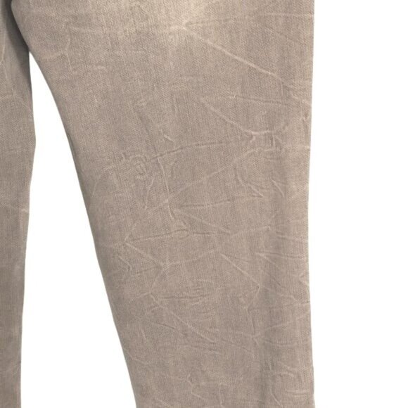 Aeropostale Size 8 Jegging Jeans High Waisted Denim Gray Ankle Distressed Faded - Picture 15 of 15